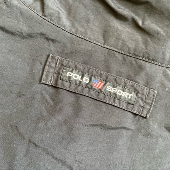 Ralph Lauren POLO SPORT WINDBREAKER Nylon JACKET XL VINTAGE 90s - Picture 13 of 13